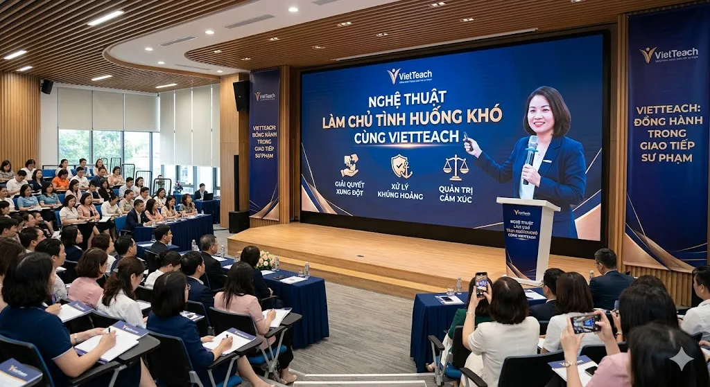 Nghệ Thuật Làm Chủ Tình Huống Khó cùng VietTeach