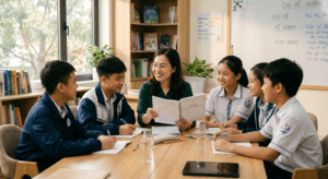 Hướng Dẫn Soạn Bài Giảng Kỹ Năng Sống Thế Hệ Mới: Giao Tiếp, Thuyết Trình & Ứng Xử Số - Nghệ Thuật Kỹ Năng Sư Phạm